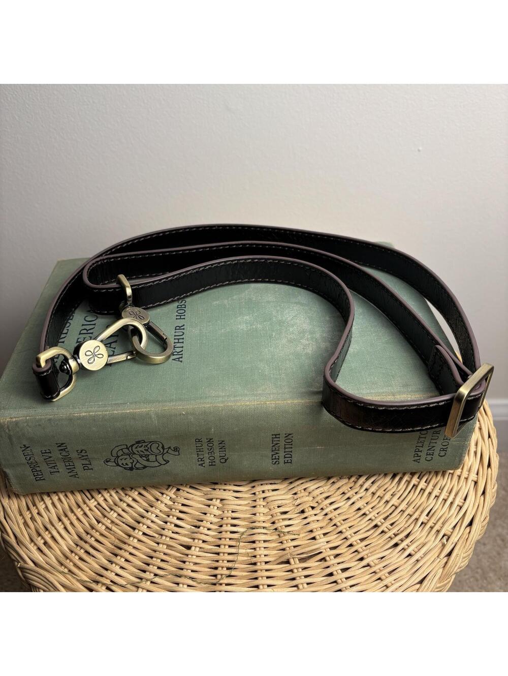 Hobo International Black Leather Bag Strap